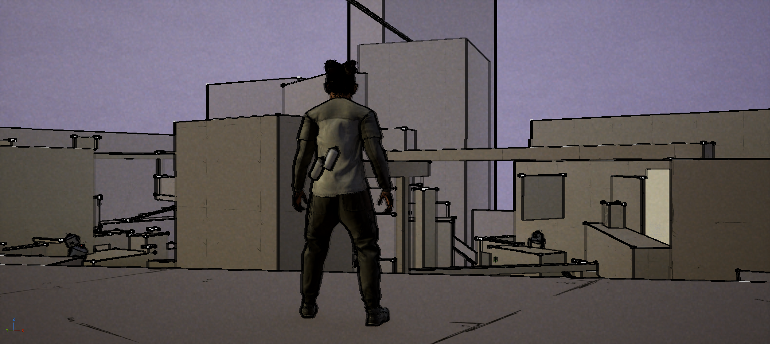 Monochroma screenshot